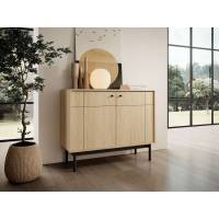 Комод Perfect Home Джапанді / Japandi K104 2-дверний Дуб лінеа (PFH-091463)