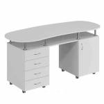 Маникюрный стол Сакура - белый