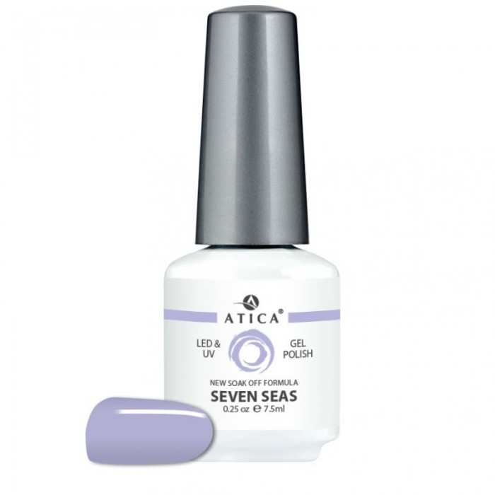 Гель лак Атіка № 222 Seven Seas 7,5 ml