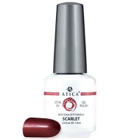 Гель лак Атіка № 198 Scarlet 7,5 мл