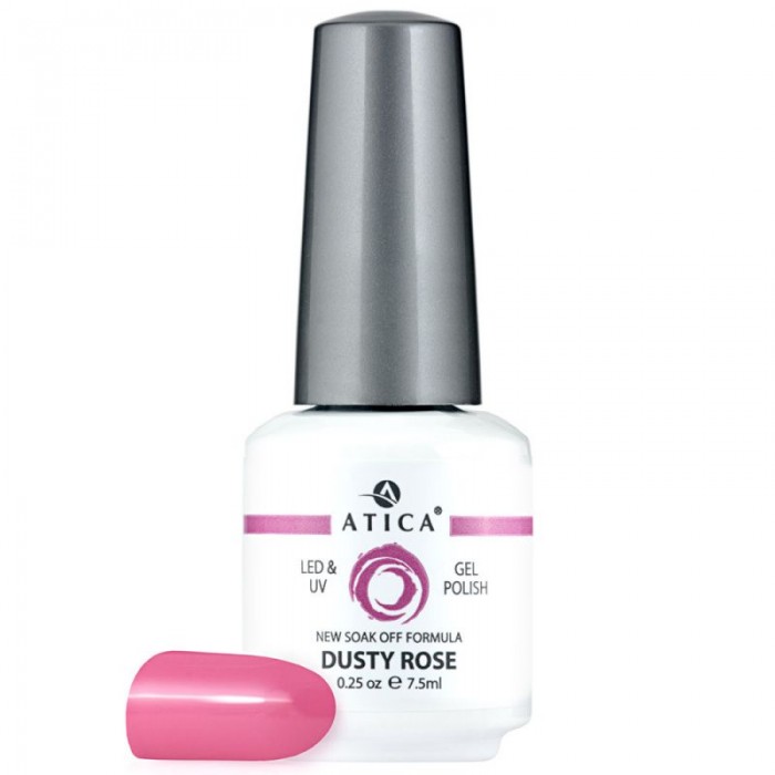 Гель лак Атіка № 194 Dusty Rose 7,5 мл