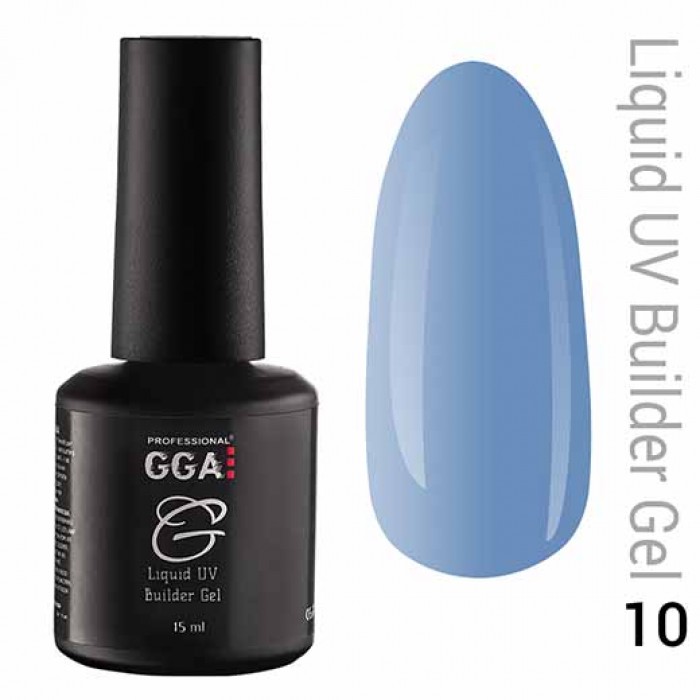 Рідкий гель №10 Liquid Builder Gel GGA Professional