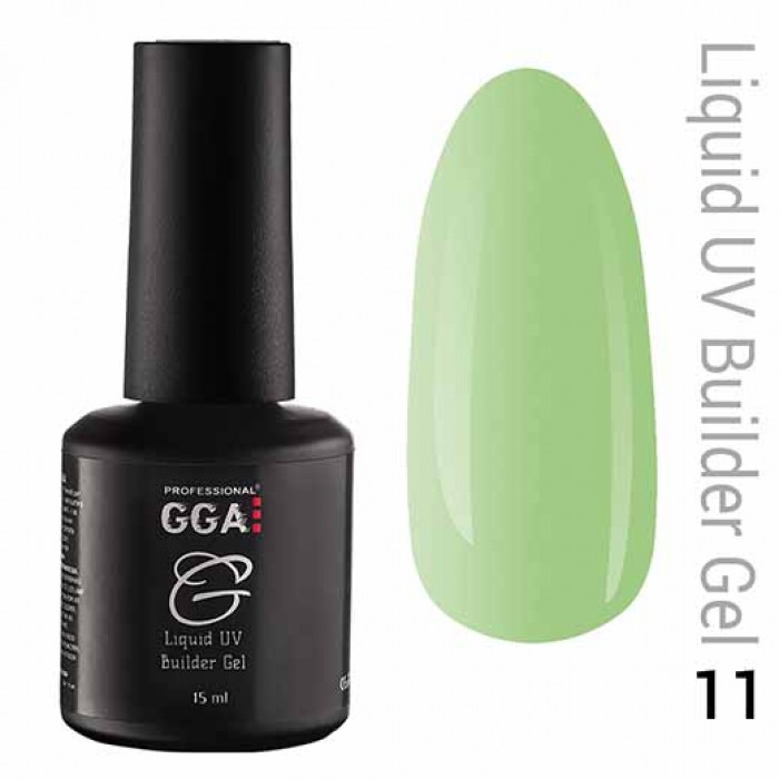 Рідкий гель №11 Liquid Builder Gel GGA Professional