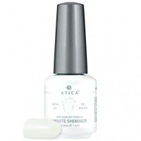Гель лак Атіка № 174 White Shimmer 7,5 мл