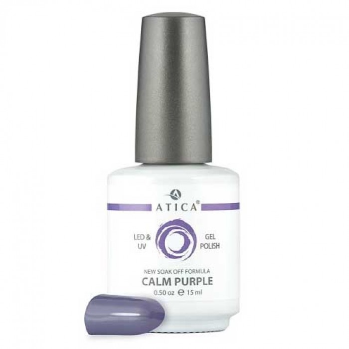 Гель лак Атіка № 034 Calm Purple 7,5 мл