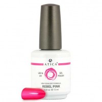 Гель лак Атіка № 044 Rebel Pink 7,5 мл