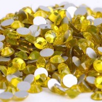Кристали Citrine ss3 для манікюру, 100 шт