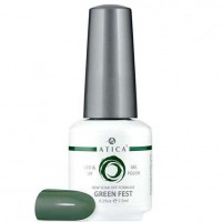 Гель лак Атіка № 134 Green Fest 7,5 мл