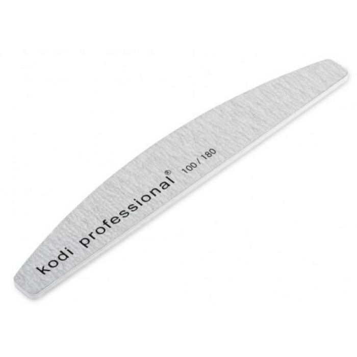 Пилка для нігтів Half Grey 180/100