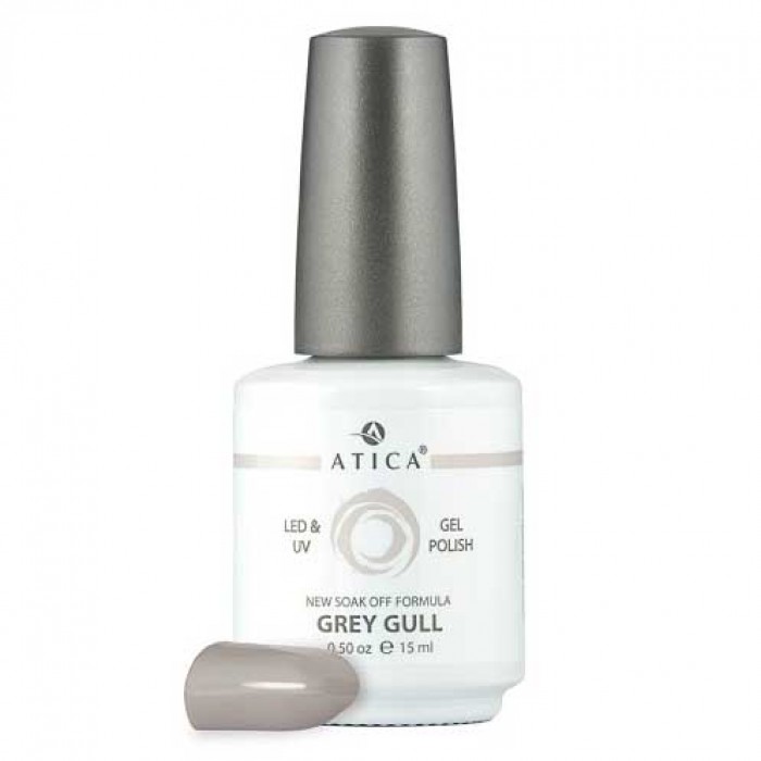 Гель лак Атіка № 005 Grey Gull 7,5 мл