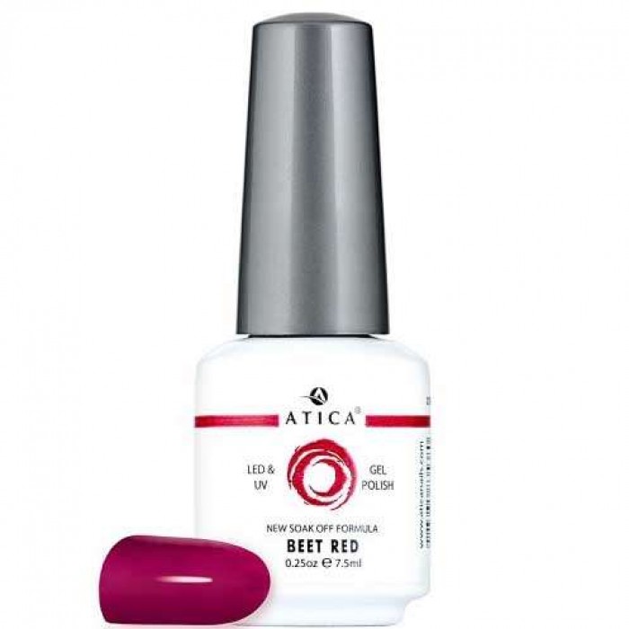 Гель лак Атика № 098 Beet Red 7,5 мл