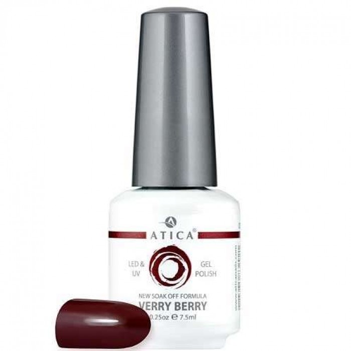 Гель лак Атіка № 152 Verry Berry 7,5 мл
