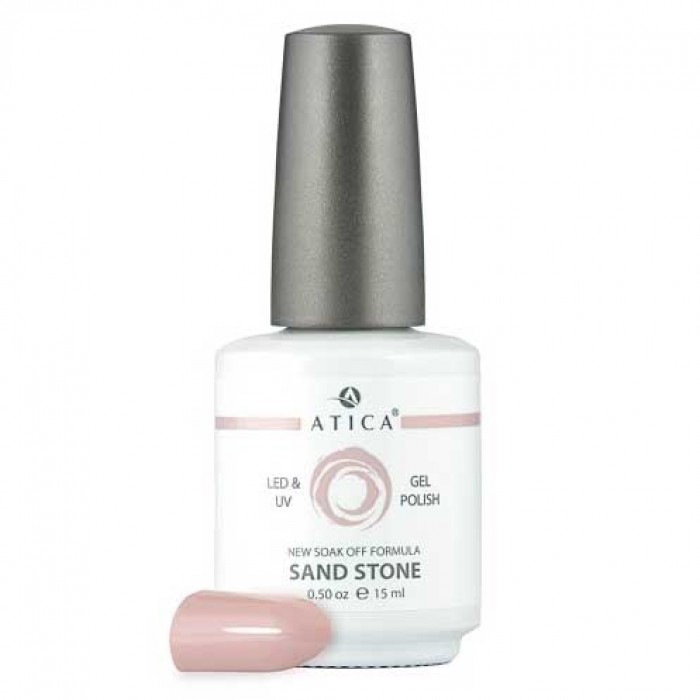 Гель лак Атіка № 019 Sand Stone 7,5 мл