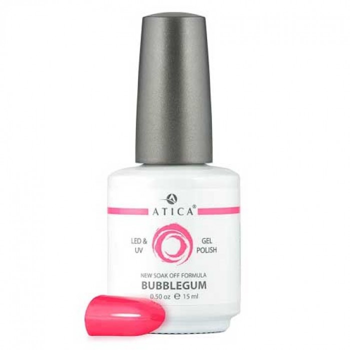 Гель лак Атика № 020 Bubblegum 7,5 мл