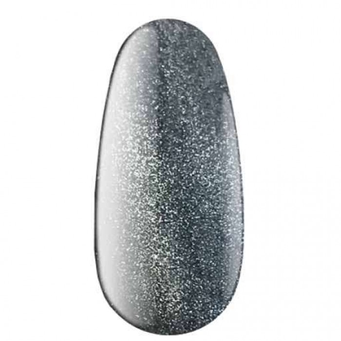 Гель-лак Коди магнітний 9D Cat Shine №01 CS, 8 мл - сріблястий