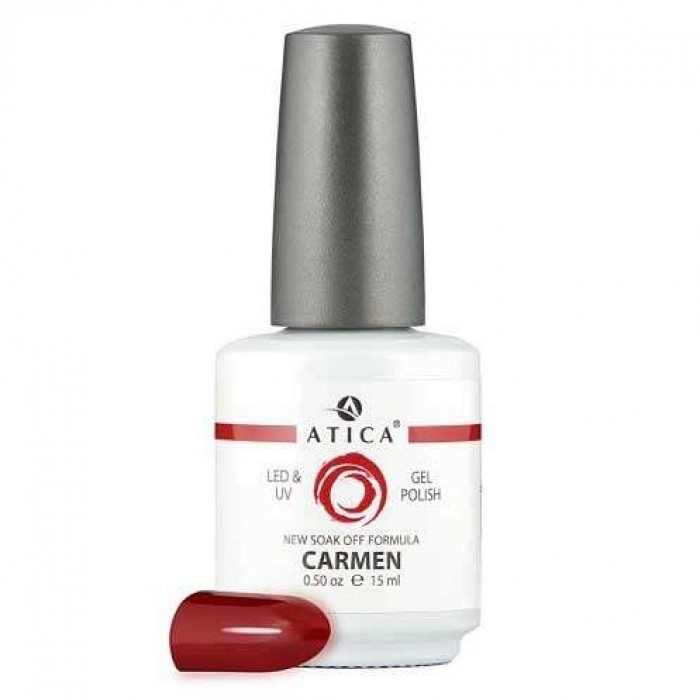 Гель лак Атика № 123 Carmen 15 мл