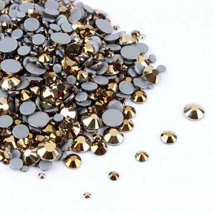 Кристаллы Gold ss3-ss12, 1440 штук