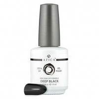 Гель лак Атіка № 002 Deep Black 7,5 мл