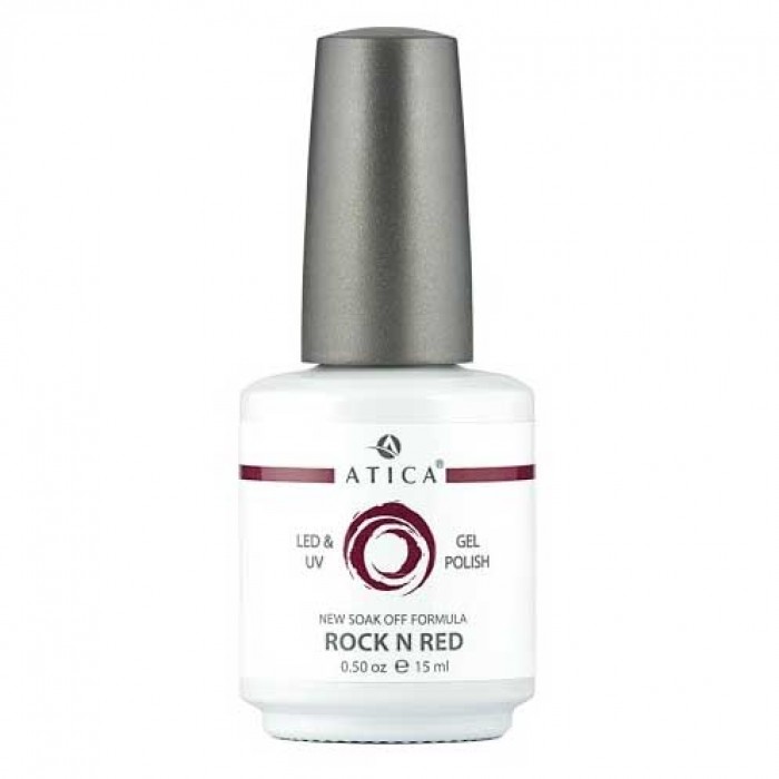 Гель лак Атика № 072 Rock n Red 7,5 мл
