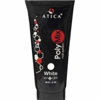 Акрігель Polymix White Atica, 60 мл