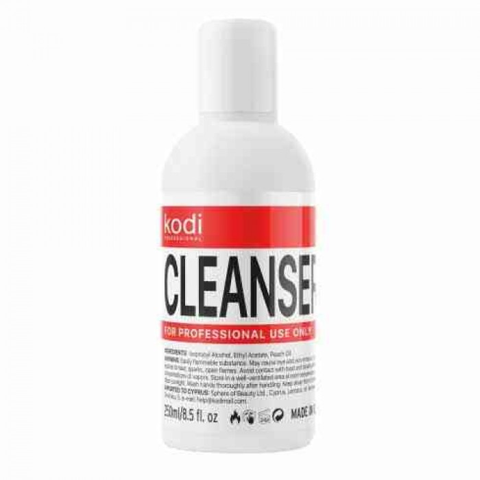 Cleanser. Рідина для зняття липкого шару 250 мл, KODI Professional