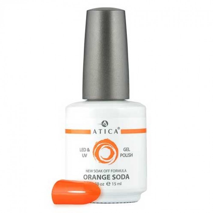 Гель лак Атіка № 003 Orange Soda 7,5 мл