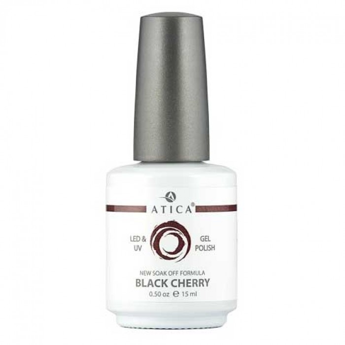 Гель лак Атіка № 073 Black Cherry 7,5 мл