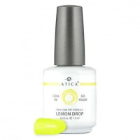 Гель лак Атіка № 038 Lemon Drop 15 мл