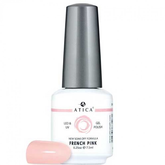 Гель лак Атика № 088 French Pink 7,5 мл