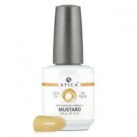 Гель лак Атіка № 126 Mustard 15 мл
