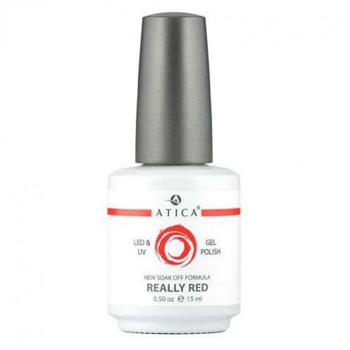 Гель лак Атика № 070 Really Red 15 мл