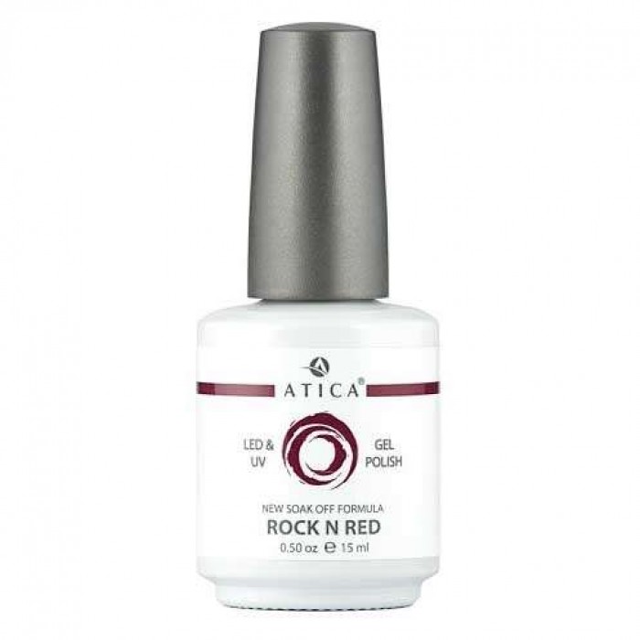 Гель лак Атіка № 072 Rock n Red 15 мл