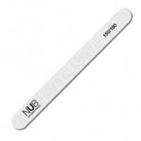 Пилочка пряма біла NUB 150/180