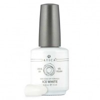 Гель лак Атіка № 001 Ice White 7,5 мл