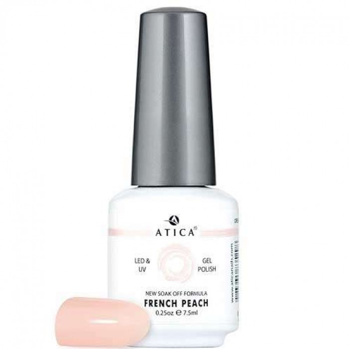 Гель лак Атіка № 089 French Peach 15 мл