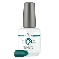 Гель лак Атіка № 027 Emerald 15 мл