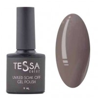 Гель-лак Tessa 9 мл №072 - темно-сірий