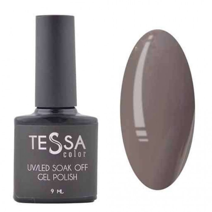 Гель-лак Tessa 9 мл №072 - темно-сірий