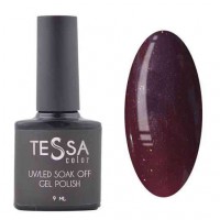 Гель-лак Tessa 9 мл №033 - темно-бордовий