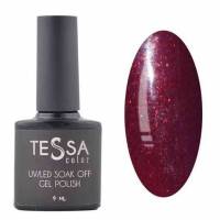 Гель-лак Tessa 9 мл № 043 - бордовий з мікроблиском