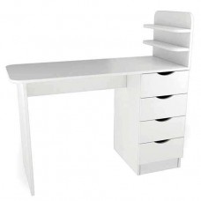 Манікюрний стаціонарний стіл Аврора, білий