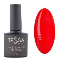 Гель-лак Tessa 9 мл №024 - яскраво-червоний
