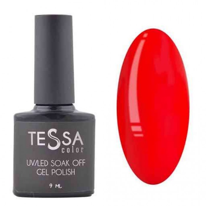 Гель-лак Tessa 9 мл №024 - яскраво-червоний