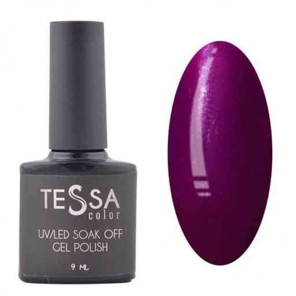 Гель-лак Tessa 9 мл №054 - темно-фіолетовий