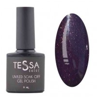 Гель-лак Tessa 9 мл №055 - темно-синій з шиммером