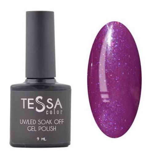 Гель-лак Tessa 9 мл № 056 - фиолетовый с шиммером