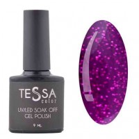 Гель-лак Tessa 9 мл №047 - фіолетовий з блискітками