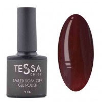 Гель-лак Tessa 9 мл №068 - темно-бордовий