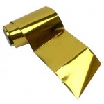 Перекладна фольга для дизайну нігтів 1 м - золото.