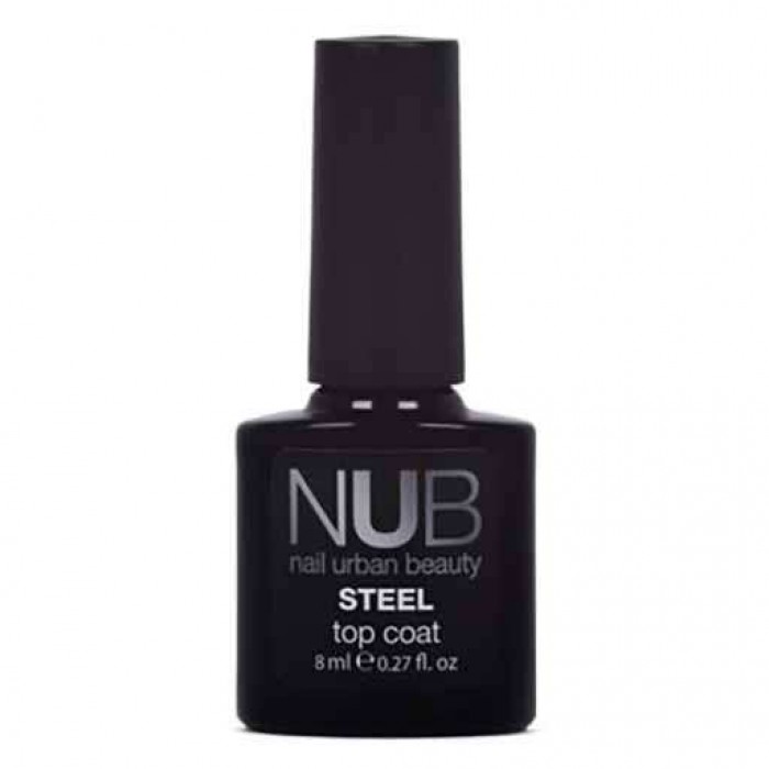 Топ без липкого шару NUB Steel Top Coat, 8 мл